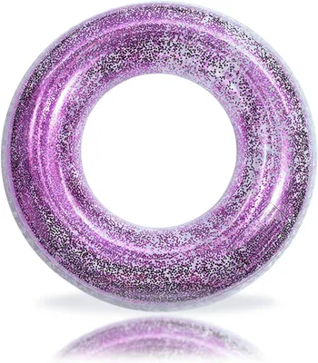 Imagen del producto de Flotador inflable de PVC, 100 cm, para niños y adultos, ayuda para nadar