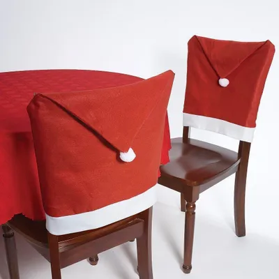 Produktbild von Weihnachtsstuhlhülle 2 Stk. Weihnachtsmann