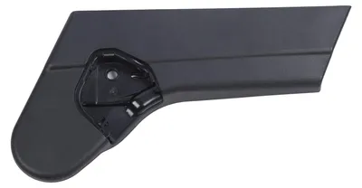 Productafbeelding van Afdekking voor de bekleding van de bestuurdersstoel links, artikelnummer 2209102918, zwart, vervanging voor Mercedes-Benz S-klasse W220 S500 S430, bouwjaar 2000 tot 2002