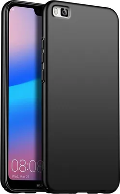 Immagine prodotto di Custodia rigida per Huawei P8 Lite Cover Slim Cover Cover protettiva opaca, nero