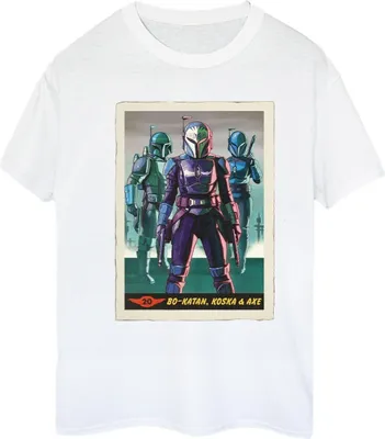 Produktbild von Star Wars - "The Mandalorian" T-Shirt für Damen BI45833 (XL) (Weiß)