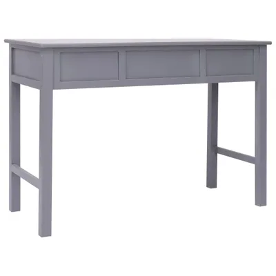 Zdjęcie produktu dla Biurko, Szare, 110 X 45 X 76 Cm, Drewniane Lumarko!