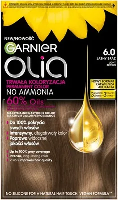 Zdjęcie produktu dla Garnier Olia 6.0, Jasny Brąz, Permanentna koloryzacja