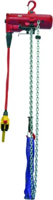 Produktbild von Mini Druckluftkettenzug - Tragkraft 990 kg - Kettensteuerung - Hubgeschw. 8,5 m/min m/min - Aluguss