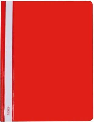 Image de Relieur Rouge A4 Dur, Non Suspendu, 20 Pièces