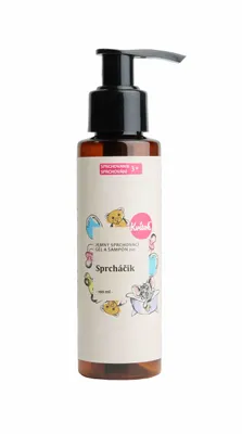 Obrázek produktu pro Kvitok Jemný sprchový gel a šampon 2v1 Sprcháček 100 ml