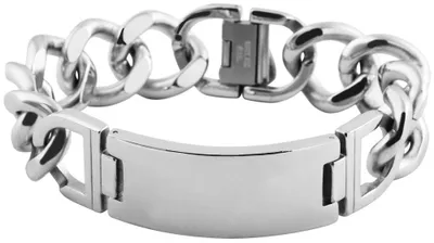 Produktbild von Akzent Herren Armband Baran Baran, silberfarbig, langlebig