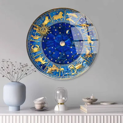 Immagine prodotto di Wallity, UV-1144, Quadro decorativo in vetro temperato, Multicolore, 100 % vetro temperato, 30 x 30 cm