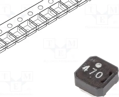 Produktbild von 2x Drossel: Ferrit 47uH 849mΩ 0,56A ±20% SMD Serie: VLCF VLCF4020T-470MR39 SMD-Le