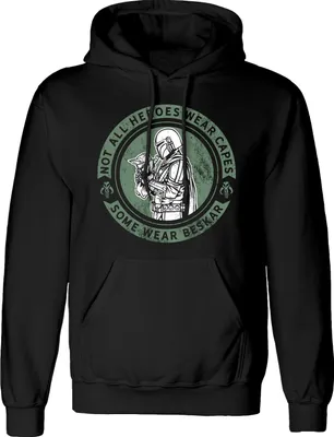 Produktbild von The Mandalorian Hoodie M Black Uni  Wear Beskar Hoodie