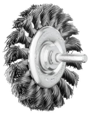 Immagine prodotto di Spazzola a disco RBG 7012/6 ST 0,35 D.70mm 6mm Spessore del filo 0,35mm STA 12mm 25000min-¹