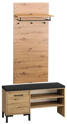 Produktbild von Eingangsmöbel Liora mit 1 Tür, Holzoptik, 105cm
