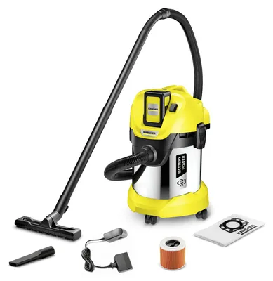 Produktbild von Kärcher Akku-Nass-/Trockensauger WD 3 Battery Premium Set, 36 V, 17 l