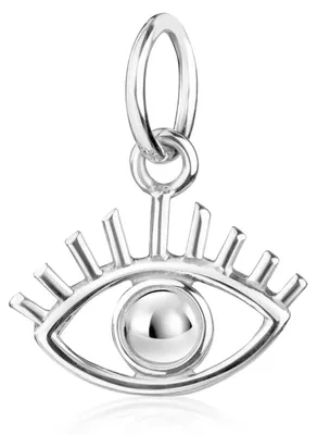 Produktbild von MATERIA by Matthias Wagner Auge Kettenanhänger 925 Sterling Silber wahlweise mit Kette KA-217
