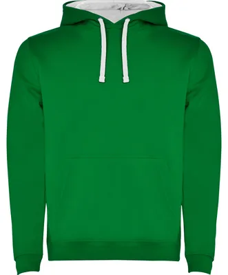 Produktbild von Roly - "Urban" Kapuzenpullover für Herren LT5517 (L) (Irisches Grün/Weiß)