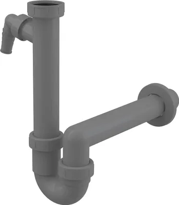 Produktbild von Alcadrain Röhrengeruchverschluss mit einer Überwurfmutter 6/4" und einem Geräteanschluss ECO