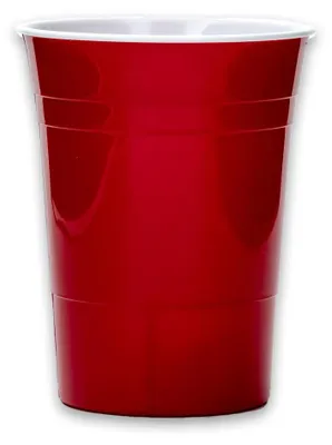 Produktbild von Smirnoff Vodka Glas Mehrweg Partybecher Red Cup Becher