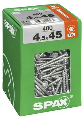 Zdjęcie produktu dla Spax TRX z łbem stożkowym Wirox 4,5x45 XXL