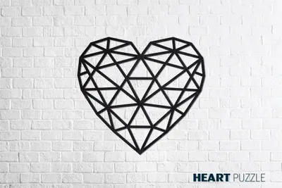 Obrázek produktu pro 3D puzzle z dřeva Heart Eco Wood Art