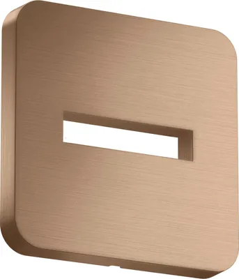 Immagine prodotto di hansgrohe AXOR ShowerSolutions rosace, softsquare, 130x130mm, 35214310, 35214310