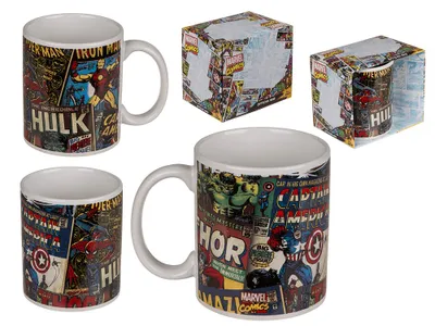 Immagine prodotto di Tazza, Marvel Retro, per circa 325 ml