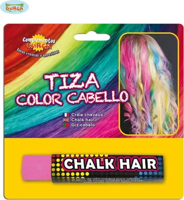 Produktbild von pinke Haarkreide zum Färben