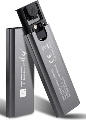 Immagine prodotto di Techly I-CASE USB31C-NVME2, telaio SSD, M.2, M.2, PCI Express, SATA, 10 Gbit/s, connettività USB, nero