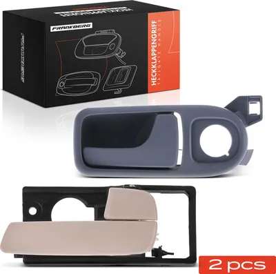 Produktbild von Frankberg 2x Türgriff Vorne Rechts Links für VW Lupo 6E1 6X1 Seat Arosa 6H1