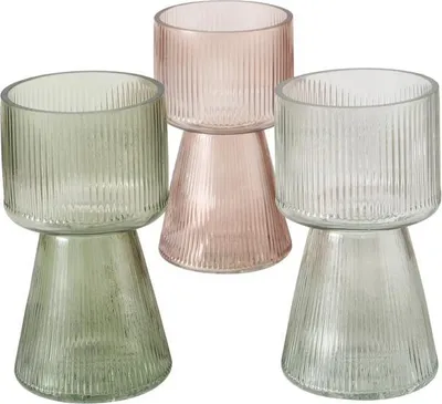 Produktbild von Vase Imano, 3 sort. H=18 cm