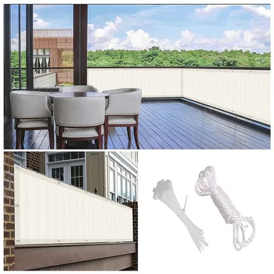 Productafbeelding van Privacy Scherm voor Balkon en Tuin met Zonwering en Lichtbescherming