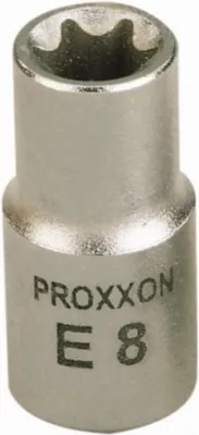 Zdjęcie produktu dla Proxxon 23796 Zewnętrzne gniazdo Torx E10 6.3mm (1/4") Wkładka klucza nasadowego