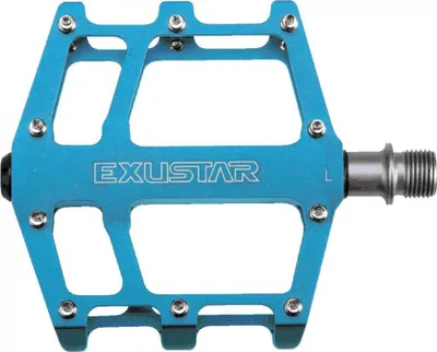 Produktbild von Exustar Plattformpedal MTB/BMX blau Industriegelagert