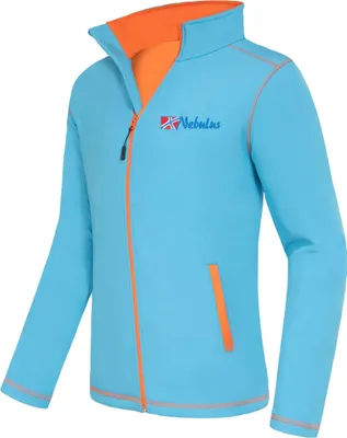 Imagen del producto de Chaqueta softshell Nebulus TROPIC para hombre, chaqueta de abrigo para actividades al aire libre, chaqueta de entretiempo práctica y versátil, modelo P5557 - para hombre, color naranja malibu, talla XL
