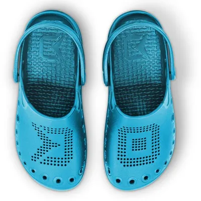 Productafbeelding van DELPHIN Klompen, model OCTO, kleur azuurblauw, maat 40