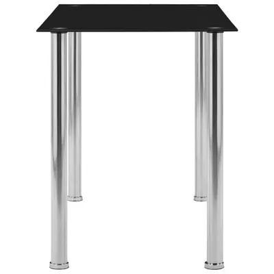 Produktbild von “2026 Modern“ Esstisch Schwarz 120 x 60 x 75cm Hartglas - Designermöbel 231961 - Esstische