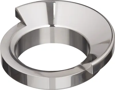 Produktbild von scarlet espresso | Präzisions-Trichter »Barista Cono MK 41 mm« aus Edelstahl für Siebträger; speziell für Mahlkönig, La Marzocco 1er-Sieb , Farbe:Silber