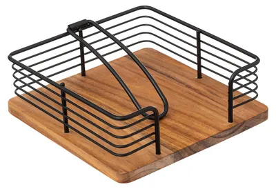 Produktbild von Industrieller Serviettenhalter STOPP, 19 x 19 x 7 cm