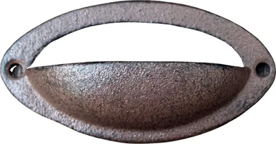 Produktbild von Schubladengriff oval Gusseisen