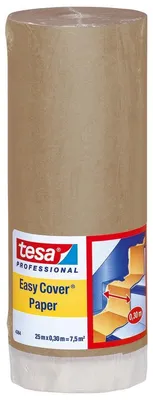 Productafbeelding van tesa 04364-00002-01 Afplakpapier (L x B) 25,00 m x 300,00 mm, 25 m (04364-00002-01)