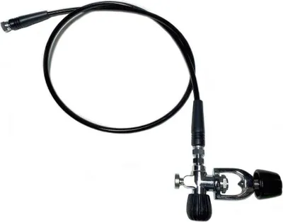 Produktbild von Metalsub Schlauch Mit Int-ventil 1/4´´ Bsp Innengewinde Kompressor Schwarz 150 cm Schwarz 150 cm
