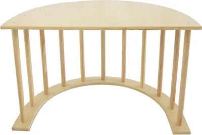 Image de Chipolino Table de jeu en bois, jeu à bascule, échelle à grimper, zone de repos, bascule marron