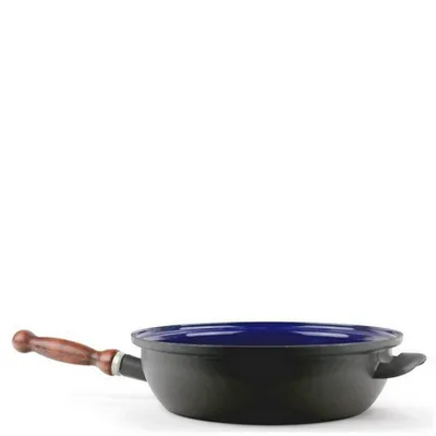 Obrázok produktu pre Panvica s odnímateľným dreveným držadlom 28 cm