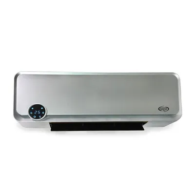 Immagine prodotto di Argoclima KOMPASS stufetta elettrica Interno Argento 2000 W Riscaldatore ambiente elettrico con ventilatore