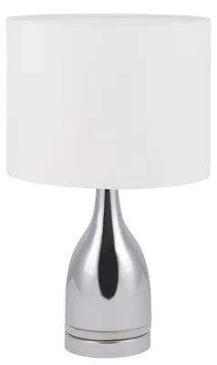 Image de Cosima lampe de table E14 Ø25cm blanc