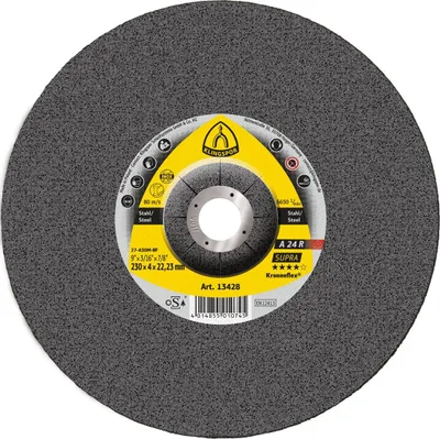 Produktbild von Klingspor A 24 R Schruppscheiben, 230 x 4 x 22,23 mm gekröpft