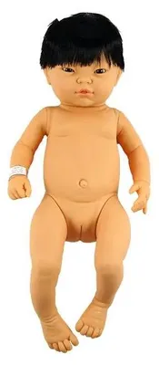 Produktbild von Die Puppenfabrik Babypuppe 52 cm Mädchen Saar