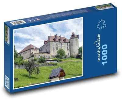 Produktbild von Puzzle 1000 Burg Zitadelle auf dem Hügel - martinpuzzle