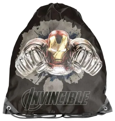 Produktbild von PASO licht Gymbag Turnbeutel Rucksack Sportbeutel Tasche Avengers AV22II-712