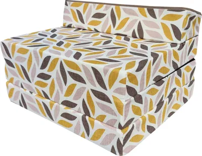 Obrázek produktu pro Skládací matrace 200 x 70 x 10 cm pro klidný spánek - Skládací matrace s podhlavníkem a snímatelným potahem C901