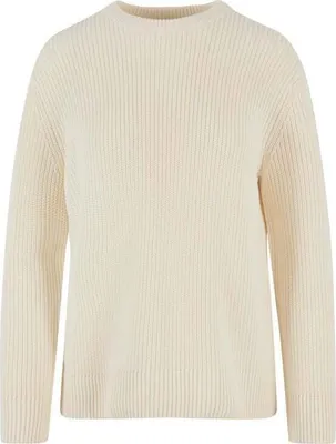 Produktbild von Urban Classics Strickpullover Damen Ladies Rib Knit Sweater altweiß S